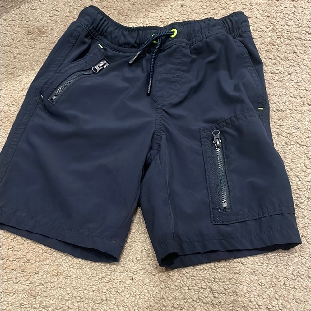 Kids navy blue Cargo Shorts